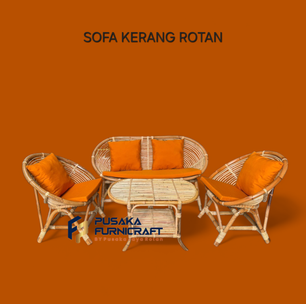 Sofa Kerang Rotan Type 211
