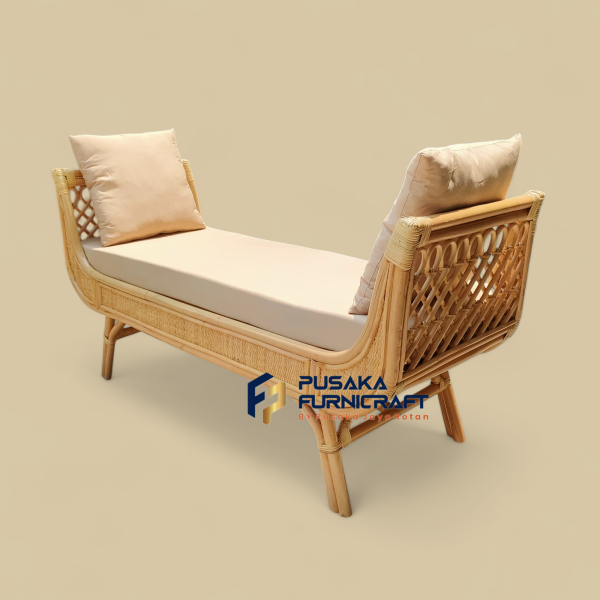 Sofa Perahu Rotan