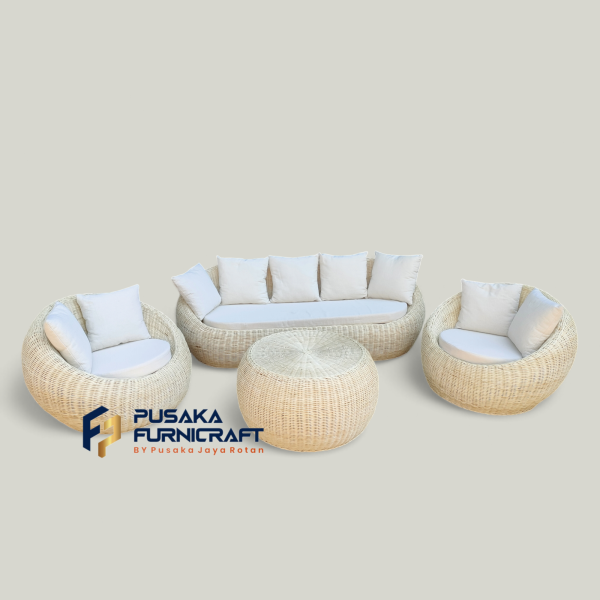 Sofa Gentong Rotan Pitrit Type 311